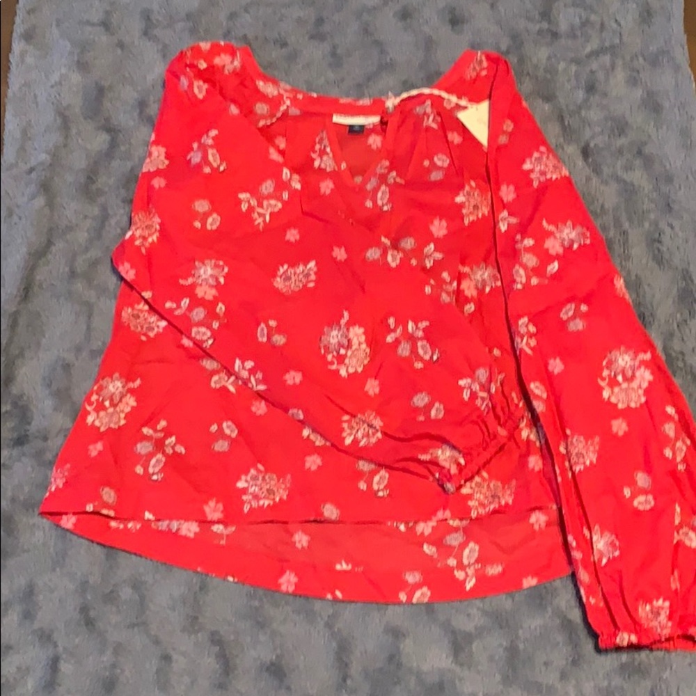 Floral long sleeve
